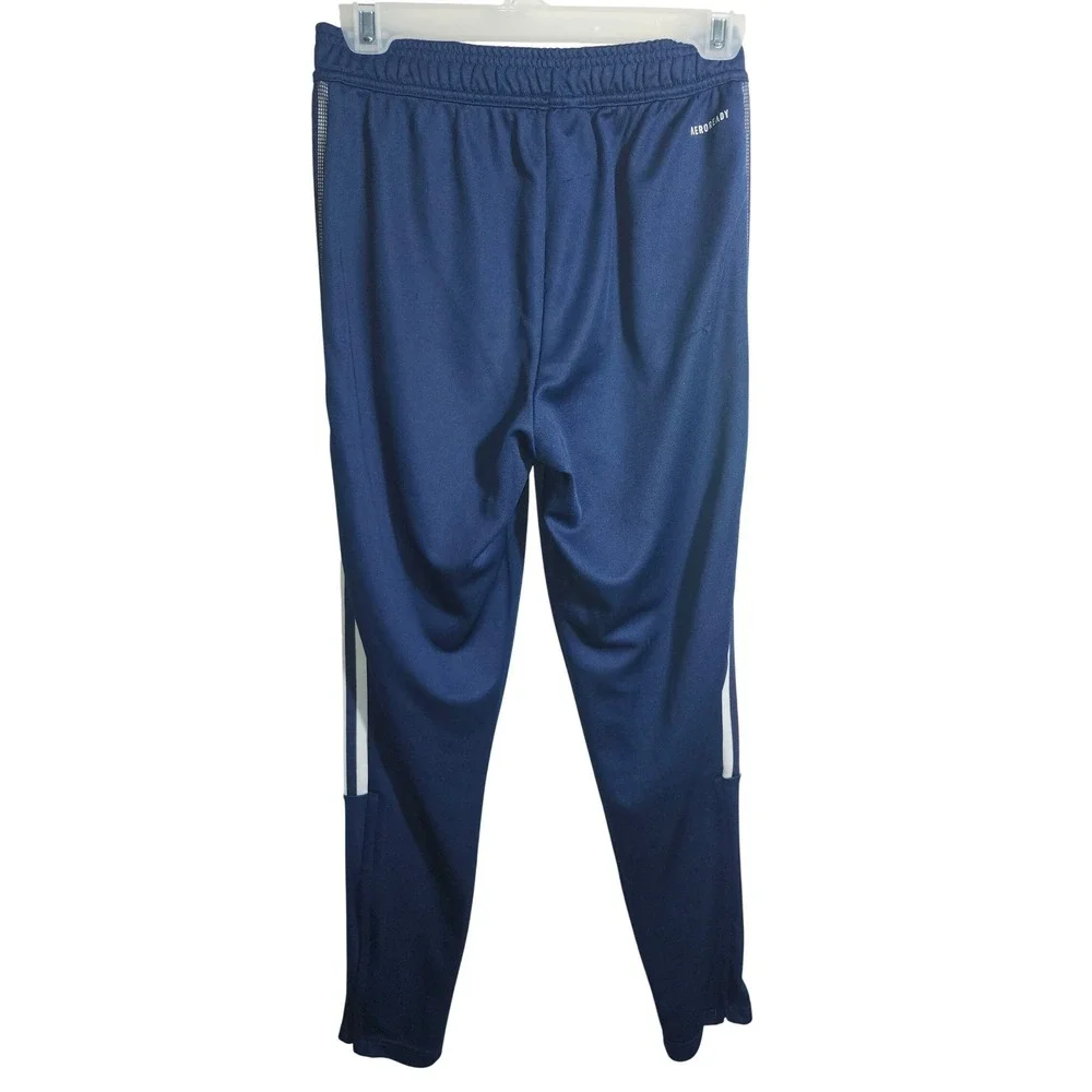Adidas Aeroready Primegreen Navy Blue Soccer Training Pants‎ Mens Small GE5427